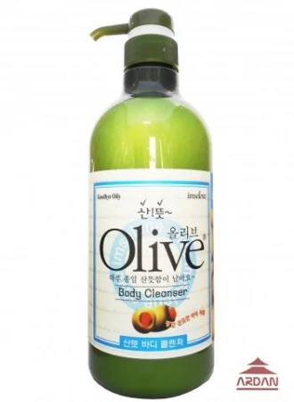 Фото 073322 Olive Body cleanser (for oil skin) Гель для душа с экстрактом оливы (для жирной кожи), объем 0,75 л