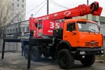 фото Автовышка Socage TJ-35 на шасси КамАЗ-43118