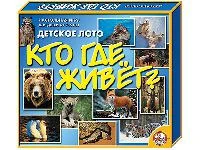 Фото Лото детское (больш.) Кто где живет?