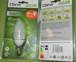 фото Светодиодная лампа Clarus LED Decor C36-N 3W, E14, 220V, 4100K