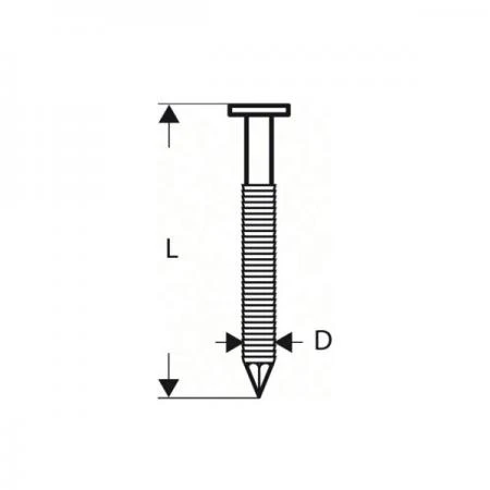 Фото Гвозди для GSN 90-21 RK SN21RK 75RG (3000шт) (BOSCH)