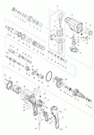 фото Фланец MAKITA BHR242/HR2610 ствола ( новый,только с 227360-7)