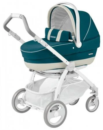 Фото Коляска 3в1 Peg-perego Mediterranea/морская волна