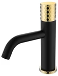 фото Boheme Stick 121-BG Смеситель для умыв. низ. BLACK DIAMOND GOLD