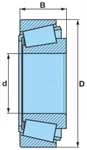 фото Подшипник ступицы внутренний BPW ECO PLUS 3 02.6410.23.00