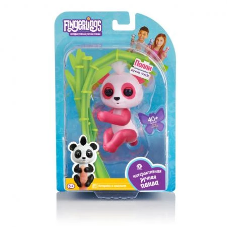 Фото Интерактивная игра FINGERLINGS 3561 Панда Полли