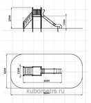 Фото №2 Горка Н=1500