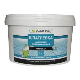 Фото Шпатлевка латексная финишная выравнивающая для гипсокартона 1,5кг Россия Л-С