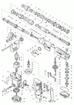 фото Makita Ударник для HR4500C перфоратор Makita HR4500C рис.( 35)