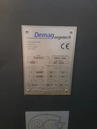 Фото Термопластавтомат DEMAG DE 1500/1500-11500