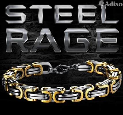 Фото Стальной браслет Steel Rage