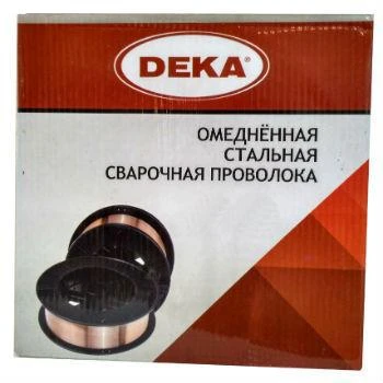 Фото Проволока DEKA омедненная d=0,8 мм 15 кг