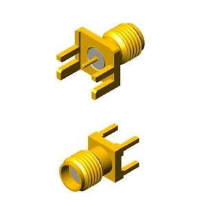 Фото Розетки прямые серии SMA для печатных плат