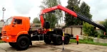 фото КамАЗ-44108 (седельный тягач) с манипулятором Fassi F295A.2.22