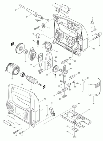 Фото Штифт MAKITA 4 4324 п.42 мет.