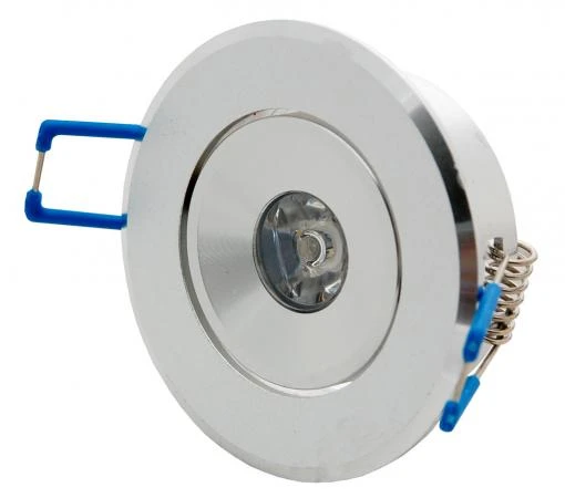 Фото Светодиодный точечный светильник "Downlight" 52x52x30 2вт 4200K 120лм IP40 УХЛ4 | DRG2-10-C-55 НОВЫЙ СВЕТ