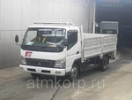 фото Грузовик бортовой MITSUBISHI CANTER кузов FE82B гв 2010 гидроборт багажник груз 3 тн пробег 405 т.км