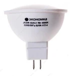 фото Лампа светодиодная LED 7Вт JCDR GU5.3 230v 4500K 500лм Экономка; Eco_LED7wJCDRC45