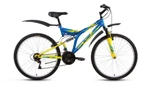 фото Велосипед Altair MTB FS 26 синий/желтый