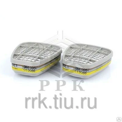 Фото Фильтр 3M™ 6057 Защита от газа и пара