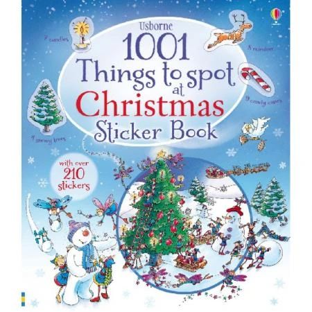 Фото 1001 Things to spot at Christmas sticker book