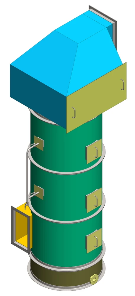 Фото Аппараты мокрой очистки газов (скрубберы)