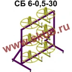 фото Стеллаж для хранения и размотки бухт СБ 6