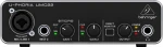 фото Behringer UMC22 -USB-аудиоинтерфейс,2входа