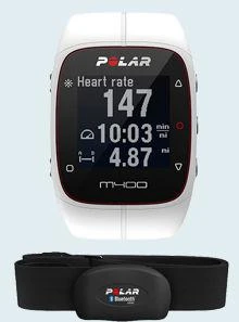 Фото Пульсометр Polar M400 HR white