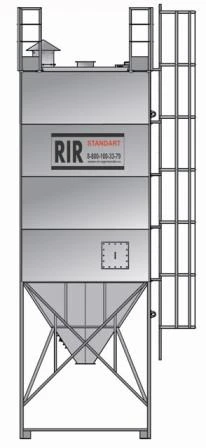 Фото Силосы вентилируемые RIR БП – экспедиторские емкости