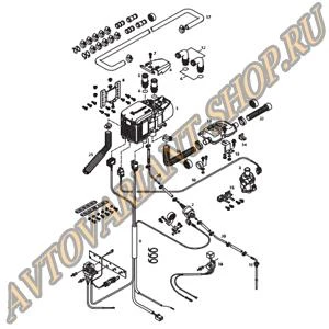 Фото Eberspacher Монтажный комплект Hydronic S3 базовый