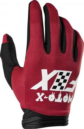 Фото Мотоперчатки Fox Dirtpaw Czar Glove Cardinal L (22122-465-L)