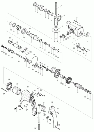 Фото Кольцо стопорное MAKITA ф19 HR2450