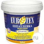 фото Шпатлевка по дереву Белая 1,5кг водостойкая латексная EUROTEX /6