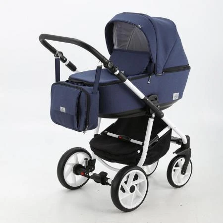 Фото Коляска 2 в 1 BeBe-mobile Gusto темно-синяя