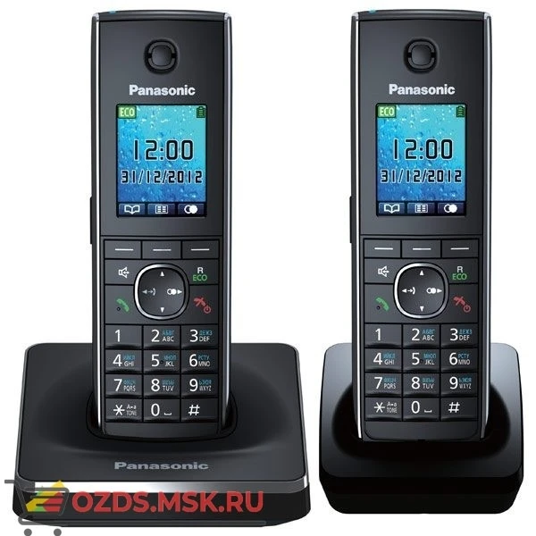 Фото Panasonic KX-TG8552RUB — Беспроводной телефон DECT (радиотелефон) , цвет черный