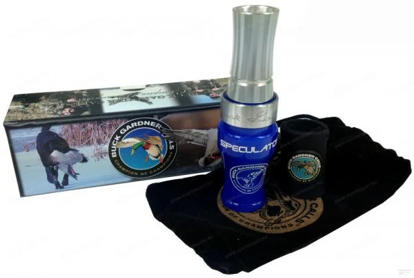 Фото Акриловый манок на белолобого гуся Speculator Acrylic Goose Call Цвет Синий