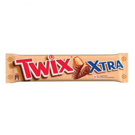 Фото Шоколадный батончик TWIX (Твикс) "Extra"