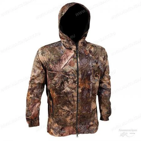 Фото Куртка с капюшоном на молнии KingsCamo windstorm peak rain jacket XKG Размер L (50)