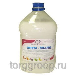 Фото Мыло жидкое Вкусная Косметика 5 л белое крем мыло