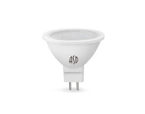 Фото Лампа светодиодная LED-JCDR 5.5Вт 220В GU5.3 4000К 420Лм ASD