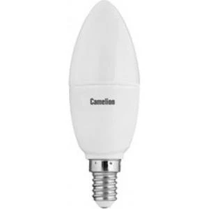 Фото Светодиодная лампа 7.5вт 220в camelion led7.5-c35/830/e14 11945