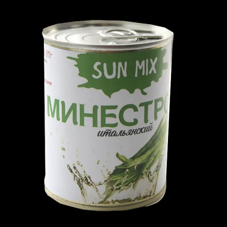 Фото Минестроне. Консервированные супы оптом "Sun Mix" (338 гр.)