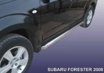 фото Slitkoff Защита порогов d76 труба Subaru Forester 2008