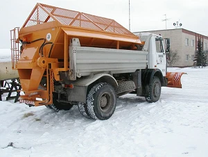 Фото Пескоразбрасыватель съёмный на а/м МАЗ