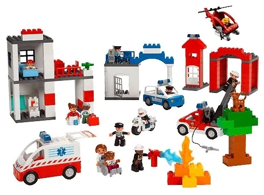 Фото LEGO 9209 Службы спасения. DUPLO