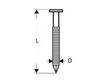 фото Гвозди для GSN 90-21 RK SN21RK 60RG (4000шт) (BOSCH)