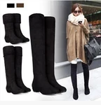 фото Женские сапоги Female Knee-high Boots High Heels Shoes Girl Boot Winter