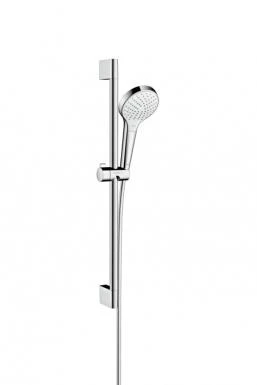 Фото Hansgrohe Croma Select S Vario EcoSmart 26563400 Душевой гарнитур (хром/белый)