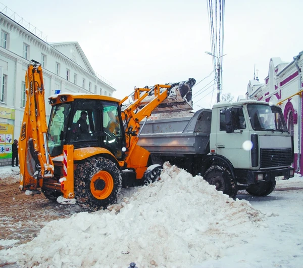 Фото Расчистка и вывоз снега в Нижнем Новгороде